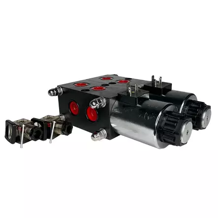 Tuplaajaventtiili 8/3 1/" 90l/min 12V - Hydraulikpaket - VNK130212 - 2