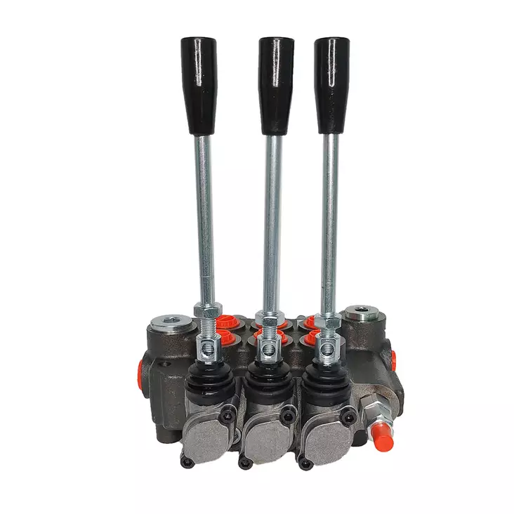 VINCKE HYDRAULIKVENTIL 80L/MIN 1/2" 3-SPOLE 2-FUNKTIONS - Ventiler - VNK220003 - 1