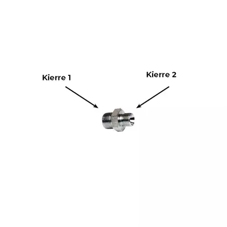 BSP ADAPTER, UTVÄNDIG GÄNGA - Hydrauliska nipplar - RAC060180404 - 2