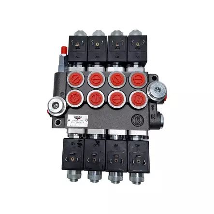 VINCKE RIKTNINGSVENTIL 12V 50L/MIN 3/8" 4-SPOLE - Ventiler - VNK210204 - 2