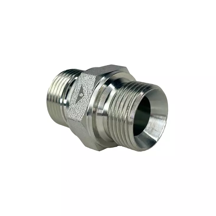 BSP ADAPTER 3/8"-3/8" GU - Hydrauliska nipplar - RAC060180606 - 1