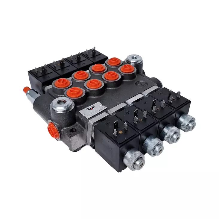 VINCKE RIKTNINGSVENTIL 12V 50L/MIN 3/8" 4-SPOLE - Ventiler - VNK210204 - 1