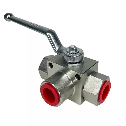 3-VÄGS KULVENTIL BSP 1/2" 315BAR L-BORRNING - Ventiler - VNKVH3F1308 - 1