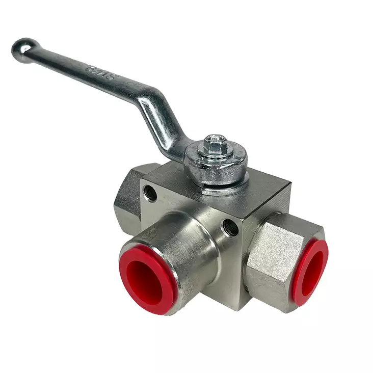 3-VÄGS KULVENTIL BSP 1/2" 315BAR L-BORRNING - Ventiler - VNKVH3F1308 - 1