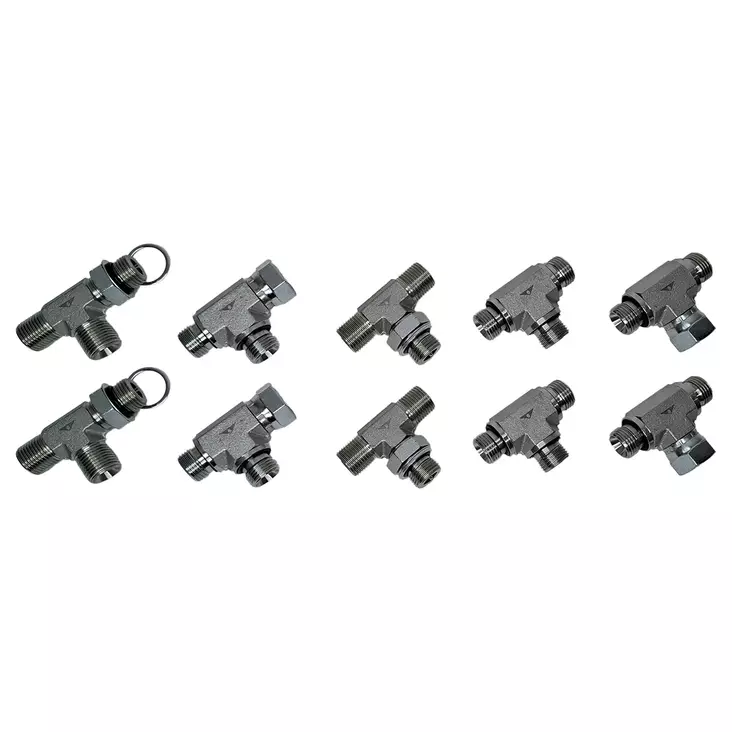 T- & L-ADAPTER SORTIMENT BSP, 10 ST - Hydraulikpaket - VINCKETL38 - 1
