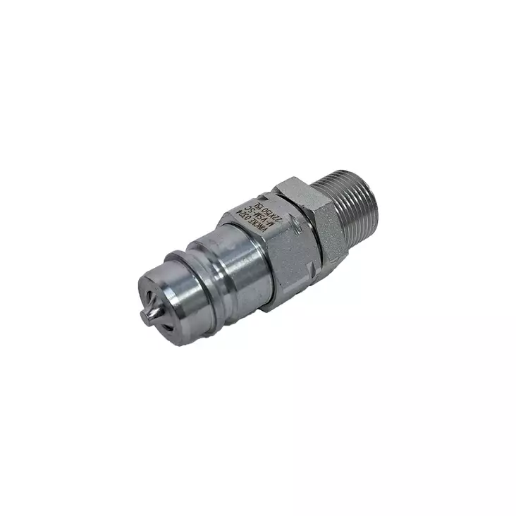 SNABBKOPPLING HANE 1/2" ISO-A 7241-1, INTEGRERAD GENOMFÖRING 15L - Hydraulikkopplingar - VNKEN1315L08MSC - 1