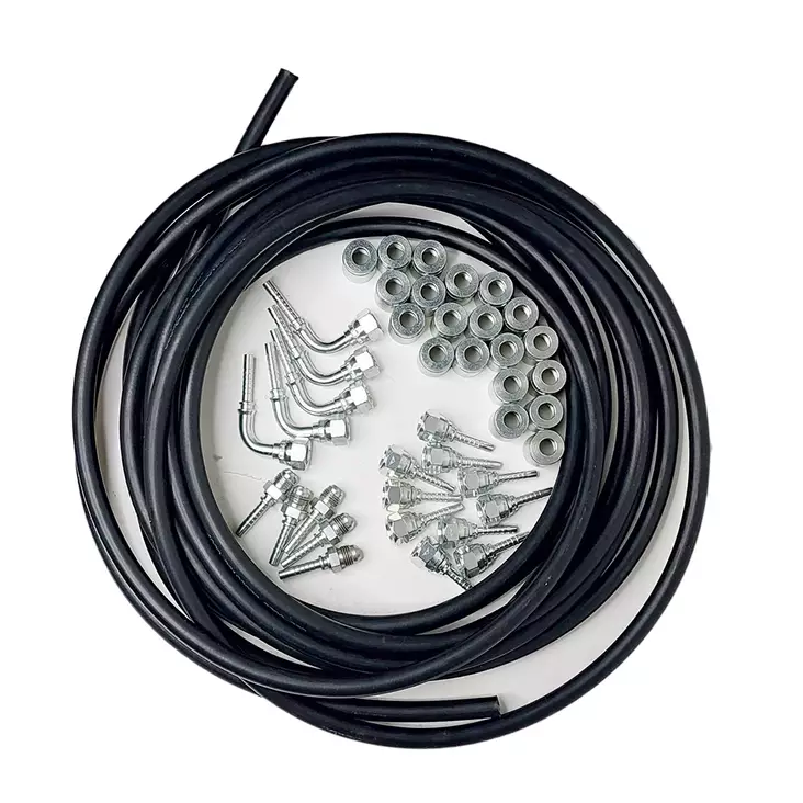 Hydrauliletku 1/4" 10 m + JIC-liittimet - Hydraulikpaket - MAN2404SPAKETTIJIC - 1