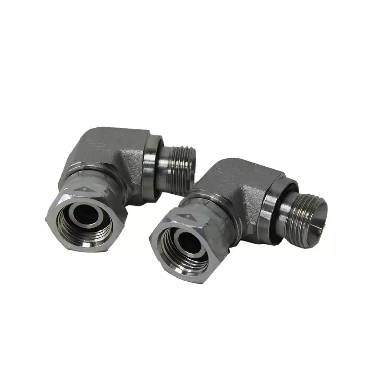 2 X 90° ADAPTER GU - GI 1/2" BSP - Hydraulikpaket - RAC060350808PARI - 1