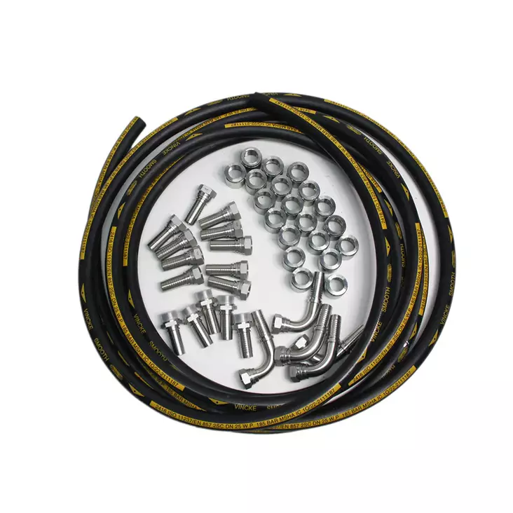 PAKET: 10 M VINCKE HYDRAULSLANG + KOPPLINGAR 1" - Hydraulikpaket - MAN2416SPAKETTI - 1