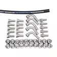 Letkupaketti 10 m Vincke 4SSN spiraaliletku 1" + BSP liittimet - Slangpaket - MAN4S16BSPPAK - 1