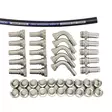 Paketti 10 m Vincke 4SSN spiraaliletku SAE100R15 + JIC-liittimet 1" - Slangpaket - MAN4S16JICPAK - 1