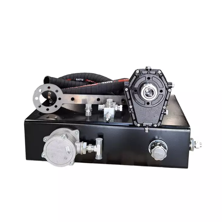 Lisähydrauliikkasarja traktorin ulosottoon, pumppu naarasakselilla - Hydraulikpaket - VNKMGF355PAK - 1