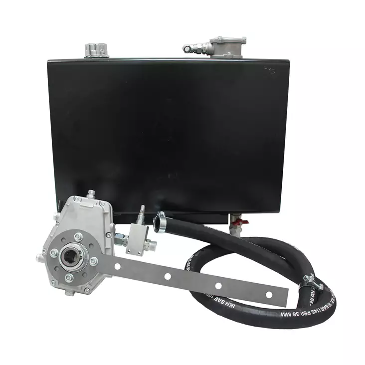 Lis=C3=A4hydrauliikkasarja traktorin ulosotolle, s=C3=A4ili=C3=B6 75L,=
pumpuu naarasakselilla 60l/min - Hydraulikpaket - VNKMG332PAK - 1