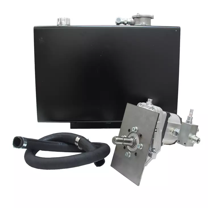 Lis=C3=A4hydrauliikkasarja traktorin ulosotolle, s=C3=A4ili=C3=B6 75l,=
 pumppu uros 32cm3 60/lmin - Hydraulikpaket - VNKMG332UPAK - 1